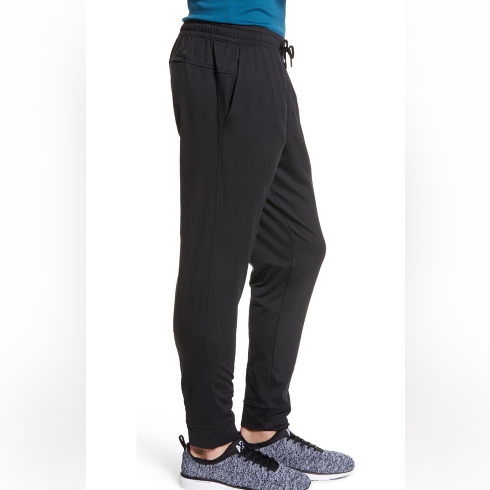 Zella Slim Fit Pocket Joggers Mens Size L NWT Black